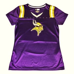 NFL Apparel Minnesota Vikings Football Rhinestone